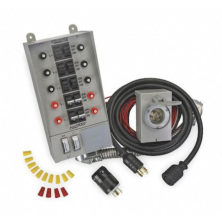 Manual Transfer Switch,60A,125/250V