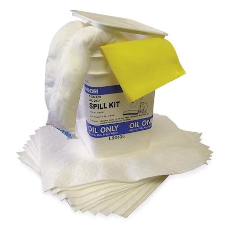 Sorbents, Universal, White, Polyethylene