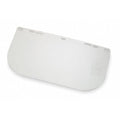 Face Shield Visor, Clear Visor, 10" Height, Uncoated Lens, Clear