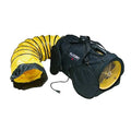Confined Space Fan, Black/Yellow, 12" W