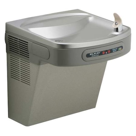 On-Wall Single Drinking Fountain, 1 Level, 19 in D, 19 13/16 in H, 18 3/8 in W