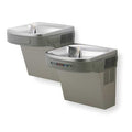 On-Wall Two-Level Drinking Fountain, 2 Level, 19 in D, 25 5/16 in H, 36 3/4 in W