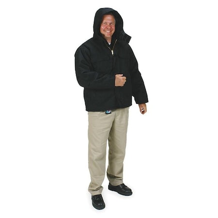 Coat, 1000-denier Condura(R) Nylon, Zipper, Black, Xl (Formerly Condor)