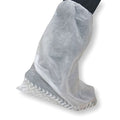 Disposable Boot Covers, Universal, Polypropylene, Elastic, Serged Seam