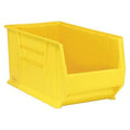 Storage Bin, Polypropylene/Polyethylene, Yellow, 15 in H, 16 1/2 in W, 29 7/8 in L