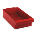 Red Drawer Bin, 11-5/8"L x 5-9/16"W x 2-5/8"H
