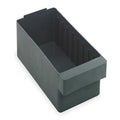 Gray Drawer Bin, 11-5/8"L x 5-9/16"W x 4-5/8"H