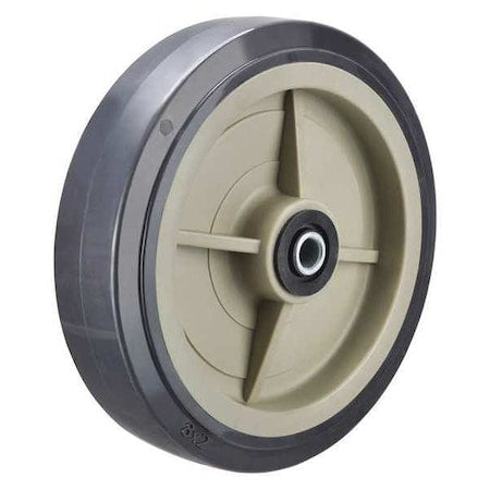Caster Wheel, 8 in., 1000 lb., Tan Core