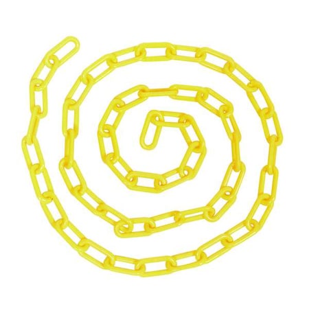Plastic Chain, 240 In., Yellow