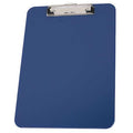 8-1/2" x 11" Plastic Clipboard, Royal Blue