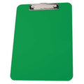 8-1/2" x 11" Plastic Clipboard, Dark Green