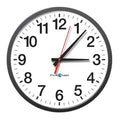 13-1/4"" Analog Wireless Wall Clock, Black