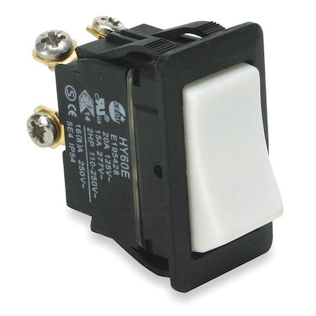 Rocker Switch, DPST, 4 Connections