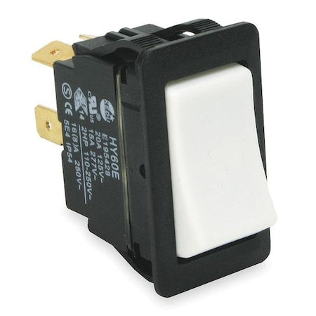 Rocker Switch, DPST, 4 Connections