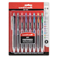 Retractable Gel Pen Set, Medium 0.7 mm, Assorted PK8