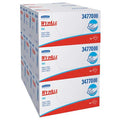 WypAll General Clean X60 Multi-Task Cleaning Cloths (34770), Quarterfold Washcloths, White, PK9