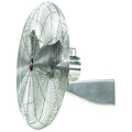 Washdown Industrial Washdown Fan, Wall Mount, 30 in Blade Dia, 115/230V, 8,800 cfm, Non-Oscillating