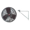 Light Duty Industrial Fan, 24 in Blade Dia, Non-Oscillating, 115VAC, 3800/5450 CFM