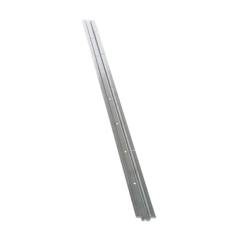 MountingRail, 2"W, 1/2"H, Gray, PK2