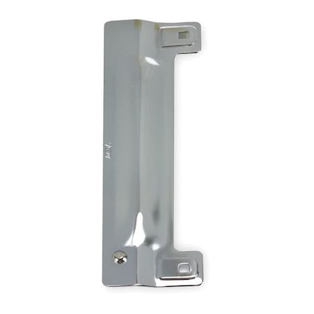Universal Latch Guard, Chrome, Steel, 11-3/4"L x 3-1/2"W