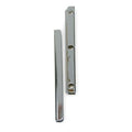 Interlocking Latch Guard, Chrome, Steel, 7"L x 5/8"W