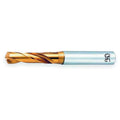 Screw Machine Drill Bit, Z Size, 130 Degrees Point Angle, Cobalt Steel, TiN Finish, Spiral Flute