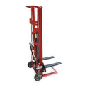 Fixed Base Hydraulic Stacker, Load Cap. 750 lb.