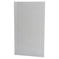 Pegboard, H 24 In, W 48 In, PK2