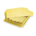 Sorbent Pad, 19 gal, 15 in x 19 in, Universal, Yellow, 100 PK
