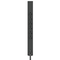 Power Strip, Surge, 5-20R, 5-20P, 6 ft., Black