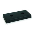 Dock Bumper, 8x2x17-1/2 In., Rubber