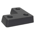 Dock Bumper, 18x4x18 In., Rubber