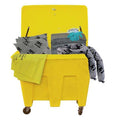 Spill Kit, 134 gal Volume Absorbed per Kit, Chest, Yellow