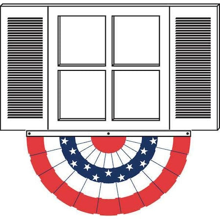 US Bunting Fan, 4x8 Ft