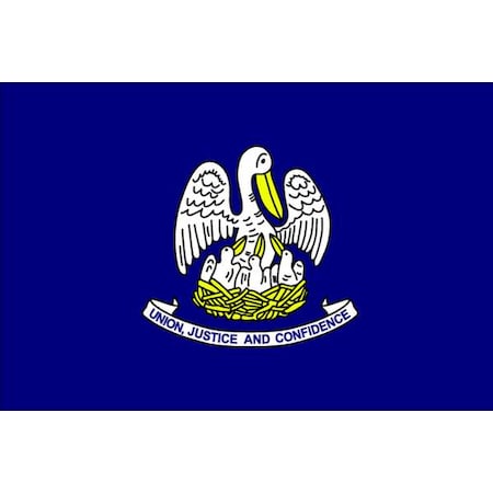 Louisiana State Flag, 3x5 Ft