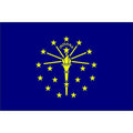 Indiana State Flag, 3x5 Ft