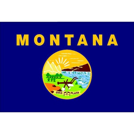 Montana State Flag, 3x5 Ft