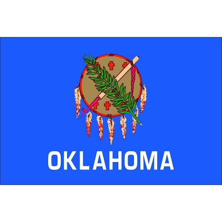 Oklahoma State Flag,3x5 Ft