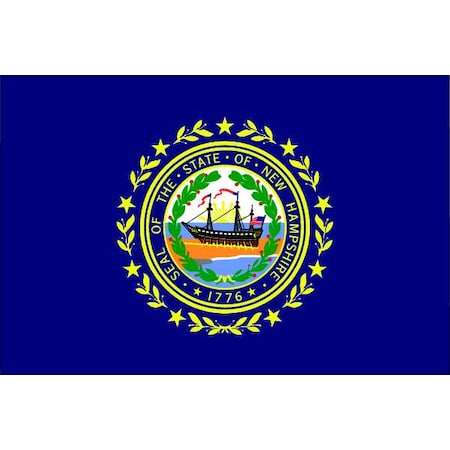 New Hampshire State Flag, 3x5 Ft