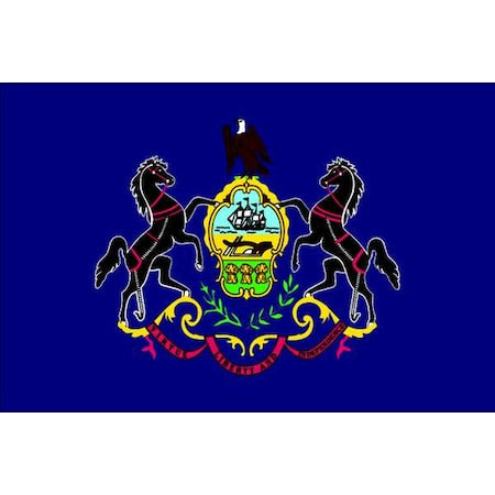 Pennsylvania State Flag, 3x5 Ft