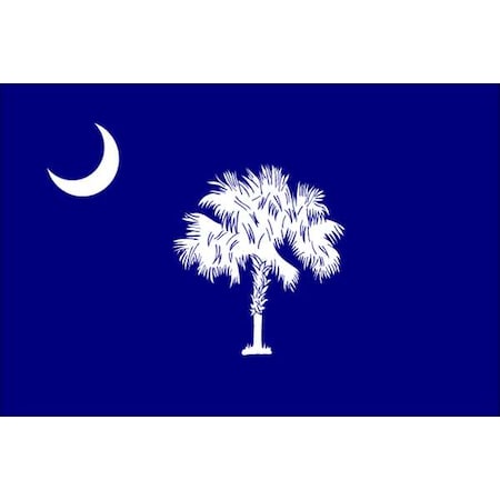 South Carolina State Flag, 3x5 Ft