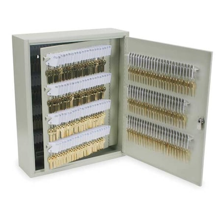 Key Control Cabinet, Steel, Beige, 330 Key Capacity