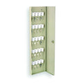 Key Control Cabinet, Steel, Beige, 50 Key Capacity