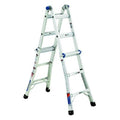 Multipurpose Ladder, Extension Ladder, Scaffold Ladder, Staircase Ladder, Stepladder Configuration