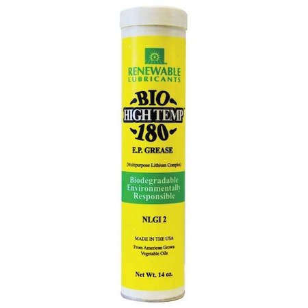 Grease, EP High Temp, HT 180, NLGI 2, 14 oz