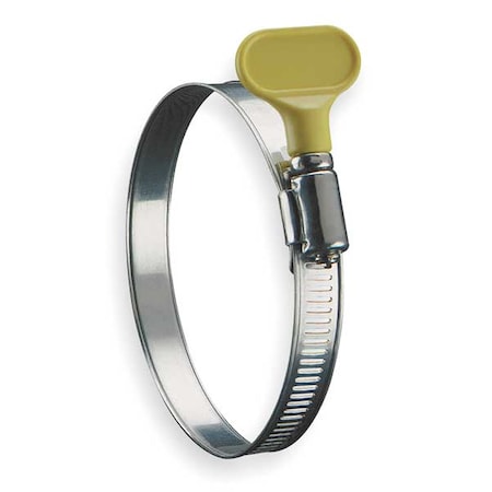 Hose Clamp, 2-1/2 to 4-1/2 In, SAE 64, PK2
