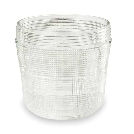 GlassReflctorTyV,6 3/8""L,7 1/2""W,6 3/8""H