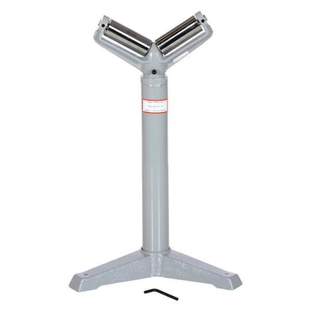 Roller Stand, V Style, H to 42 In