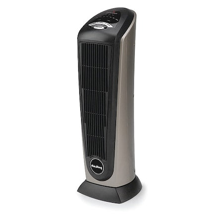 Portable Electric Heater, 1500W/900W, 120V AC, 1 Phase, 5118 / 3070 BtuH, Oscillating