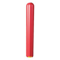 Post Sleeve, 6 In Dia., 56 In H, Red